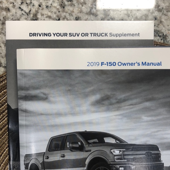 2019 Ford F-150 Owners Manual Kit - Picture 3 of 6